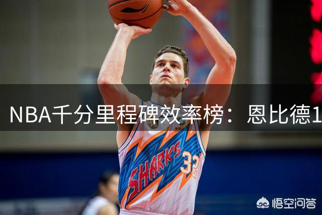 NBA千分里程碑效率榜：恩比德1271分钟登顶 打破张伯伦63年纪录